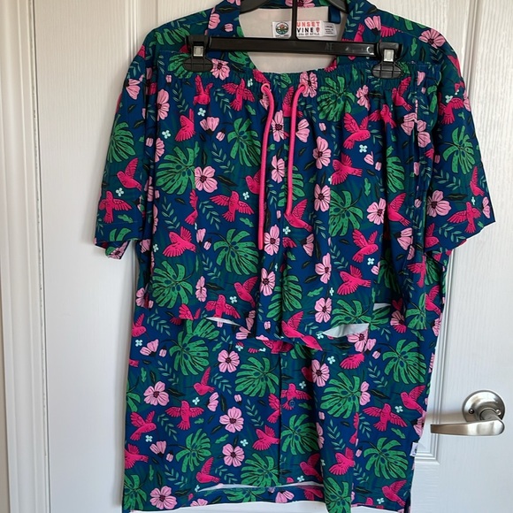 SUNSET x VINE | 2-pc Floral Beach Wear | Top: L / Shorts: M | NWOT - Picture 11 of 11